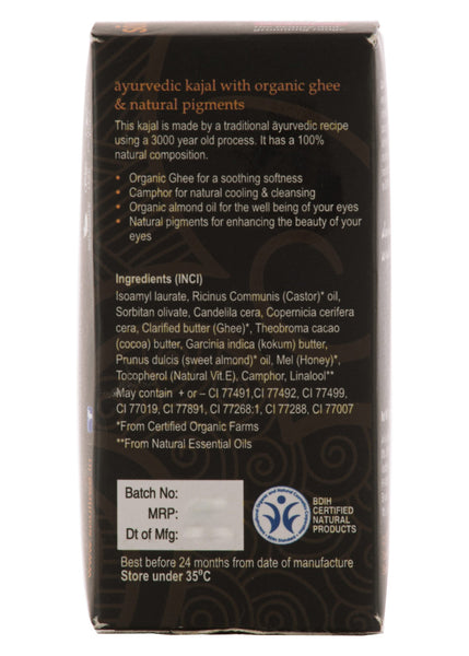 Organic Ayurvedic Kajal - Mood Indigo, Soul Tree (1 shade)