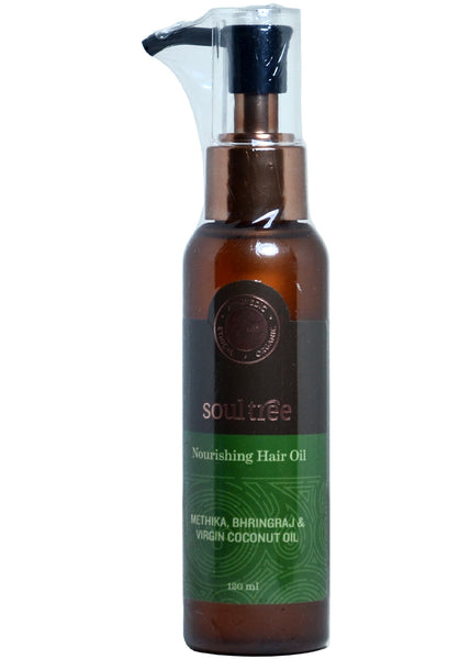 Organic Methika & Bhringraj Hair Oil, Soul Tree (120ml)