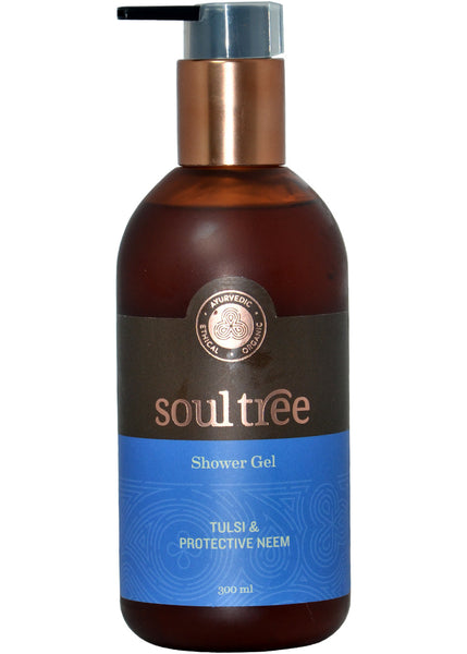 Organic Neem & Tulsi Shower Gel, Soul Tree (300ml)