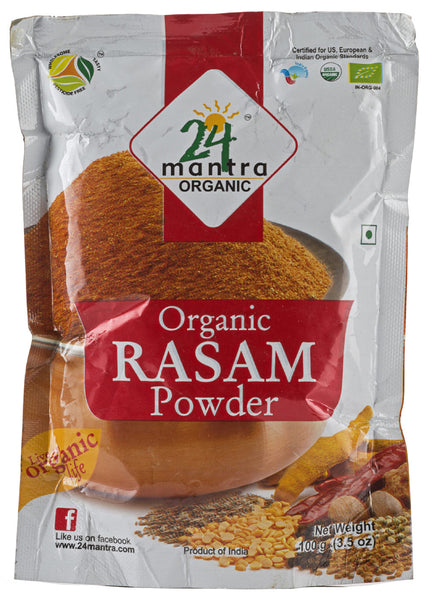 Organic Rasam Powder, 24 Mantra (100gm)