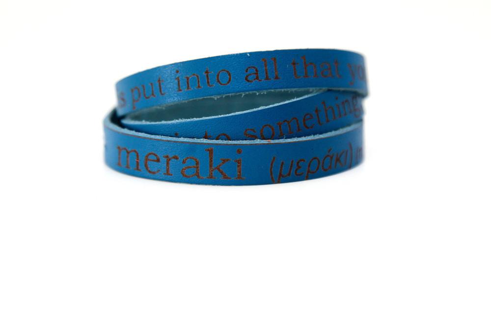 Meraki Wrap Blue