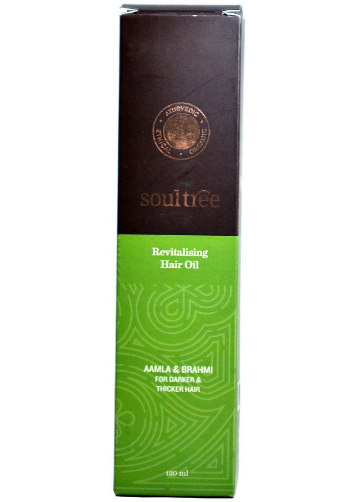 Organic Amla Brahmi Hair Oil, Soul Tree (120ml)
