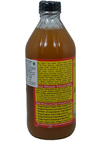 Organic Apple Cider Vinegar, Bragg (16 Oz)