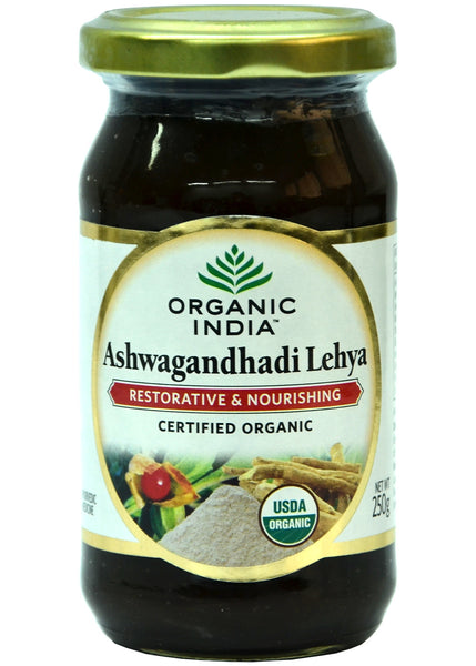 Organic Ashwagandhadi Lehya, Organic India (250gm)