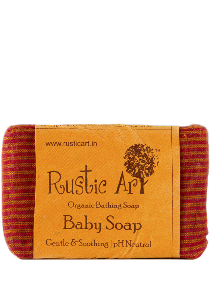 Organic Baby Soap, Rustic Art (100gm)