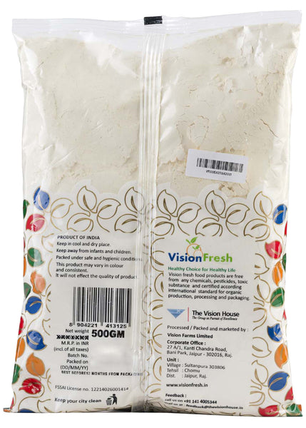 Organic Besan (Bengal Gram Flour), Vision Fresh (500gm)