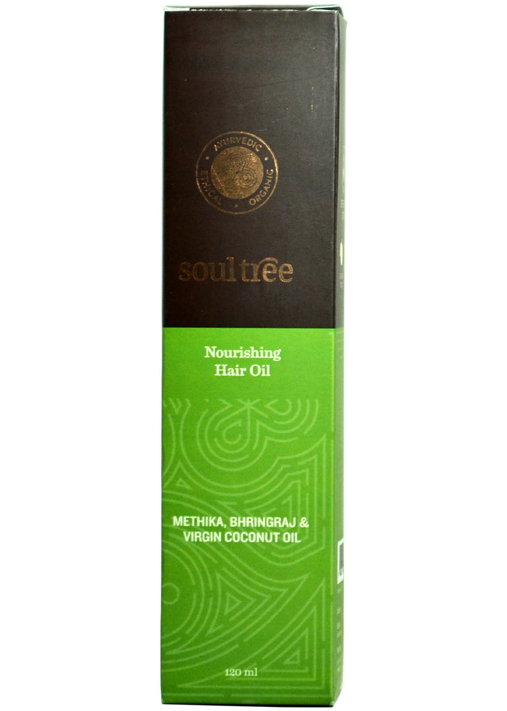 Organic Methika & Bhringraj Hair Oil, Soul Tree (120ml)