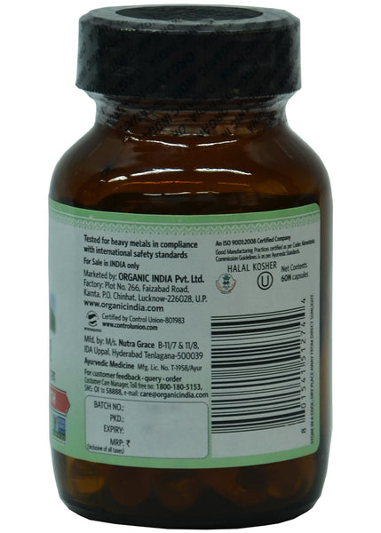 Organic Flaxseed Oil Capsule, Organic India (60gm)