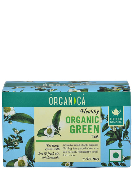 Organic Green Tea, Organica (25 tea bags)