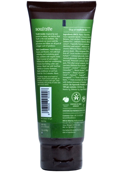 Organic Hibiscus Hair Conditioner, Soul Tree (100gm)
