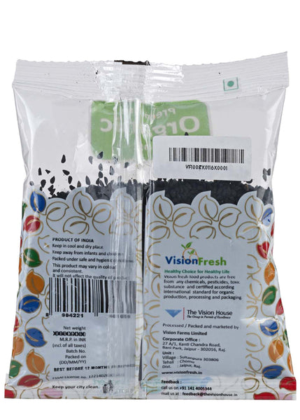 Organic Kalongi (Onion Seeds), Vision Fresh (50gm)