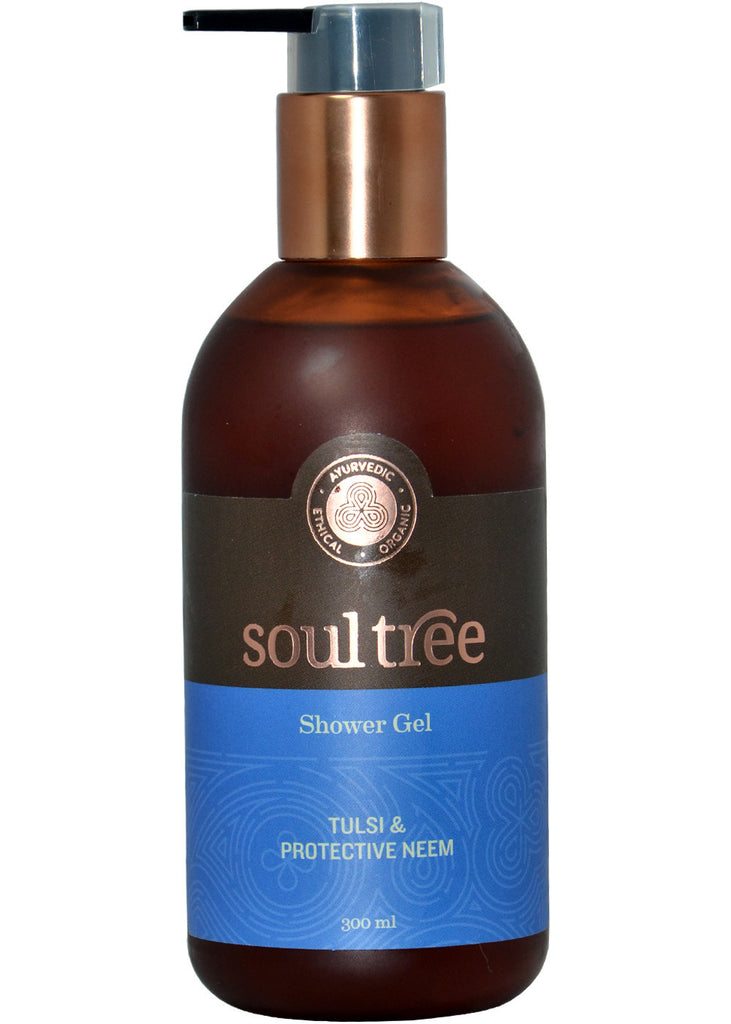 Organic Neem & Tulsi Shower Gel, Soul Tree (300ml)