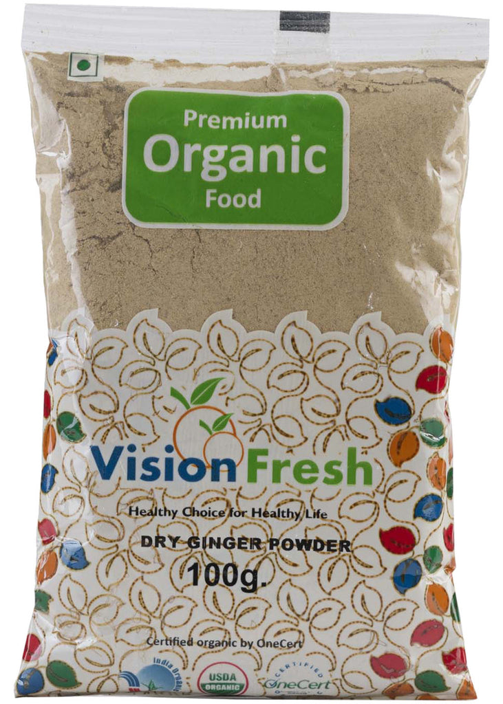 Organic Saunth (Dry Ginger Powder), Vision Fresh (100gm)