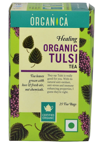 Organic Tulsi Tea, Organica (25 tea bags)