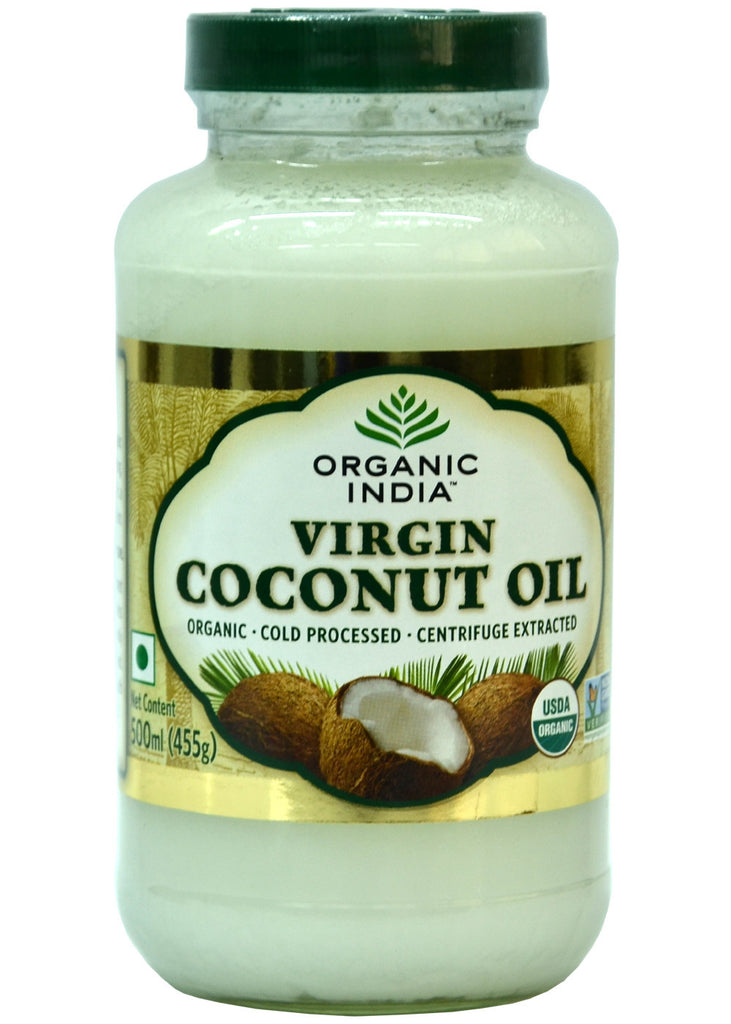 Organic Virgin Coconut Oil, Organic India (500ml)